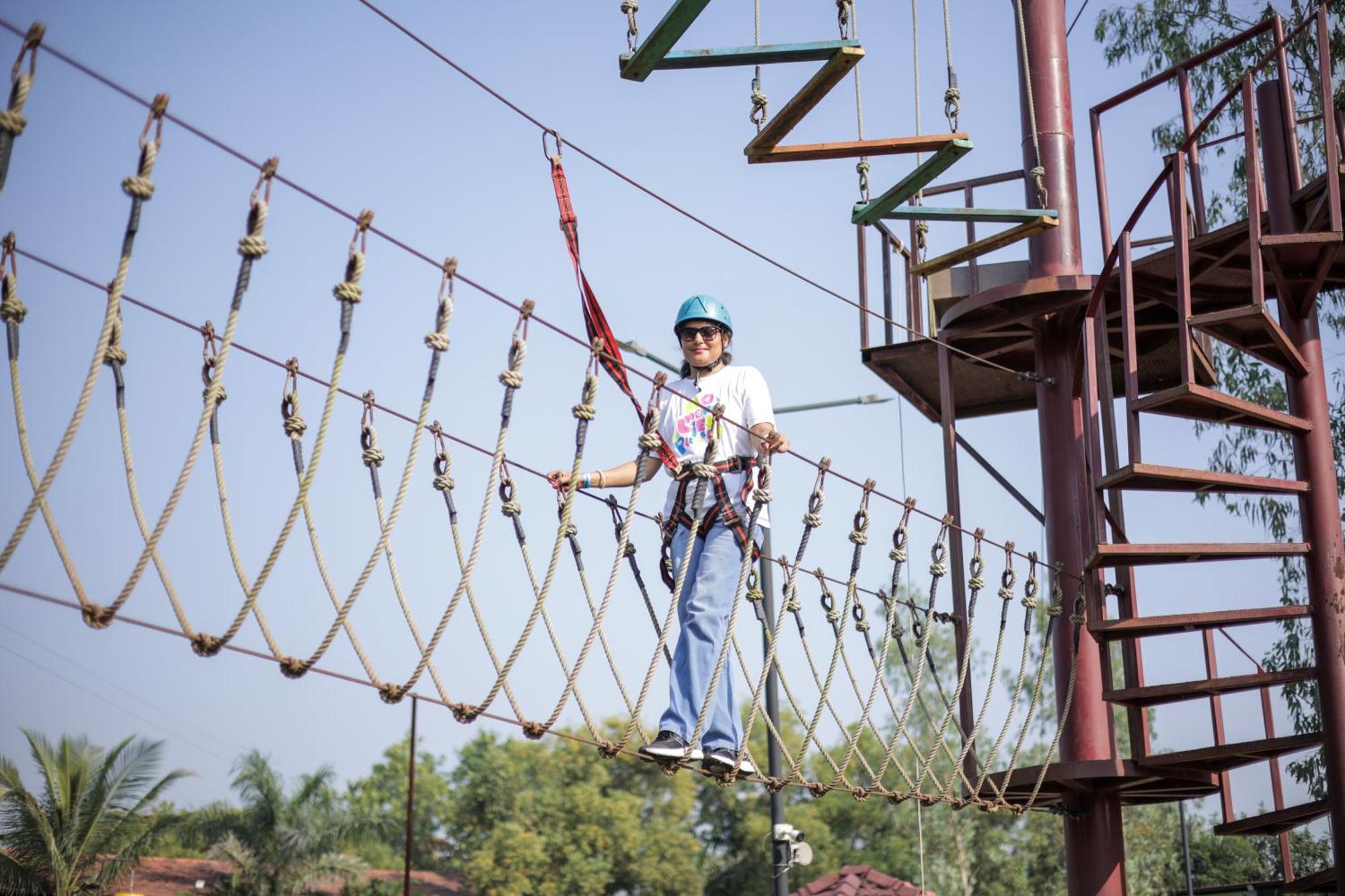 Vits Roccia Hill Resort And Adventure Park, Navapur Songadh Extérieur photo